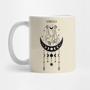 Virgo horoscope gift; Virgo birthday gift; zodiac sign; horoscope; zodiac; star sign; August birthday gift; earth sign Mug